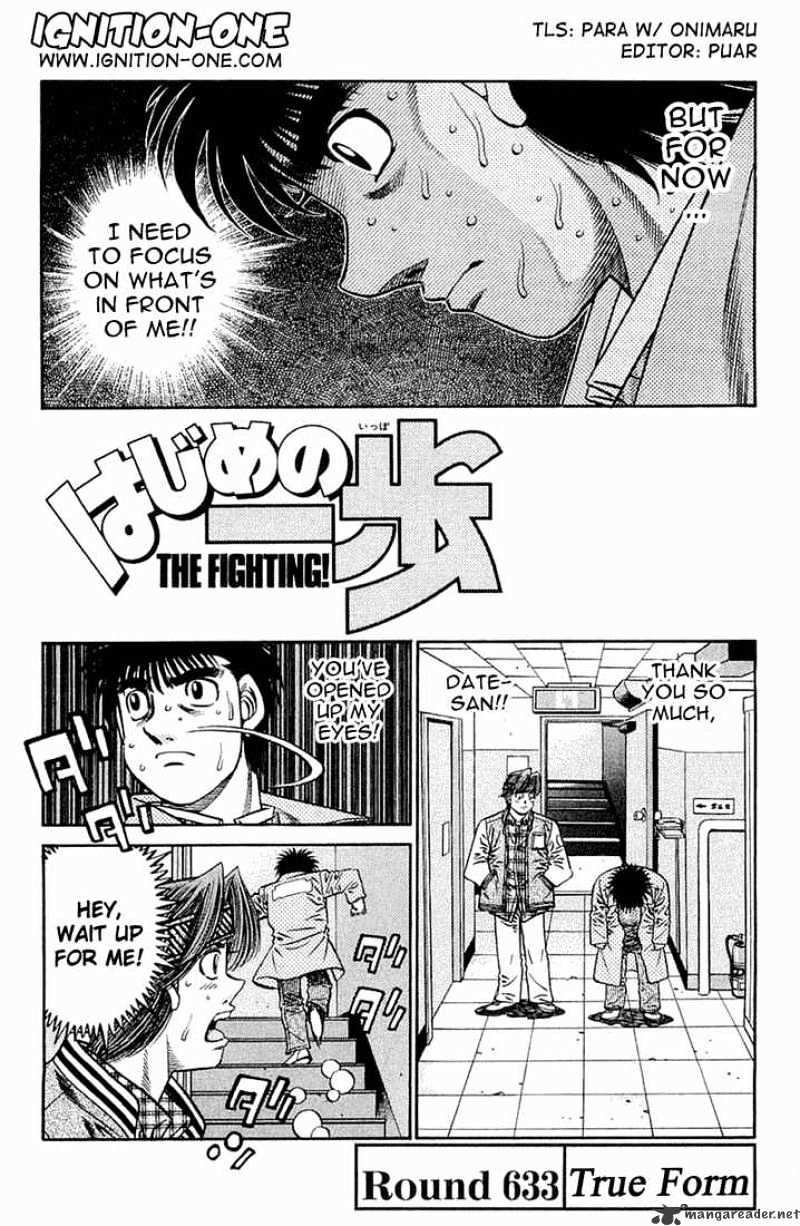 Hajime no Ippo: Fighting Spirit, Chapter 633 image 01